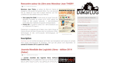 Desktop Screenshot of blog.dakarlug.org